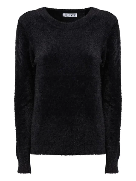 Influencer Pulover negru