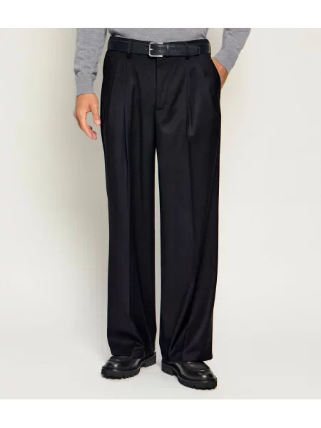 Drykorn Pantaloni Leek | Relaxed fit negru