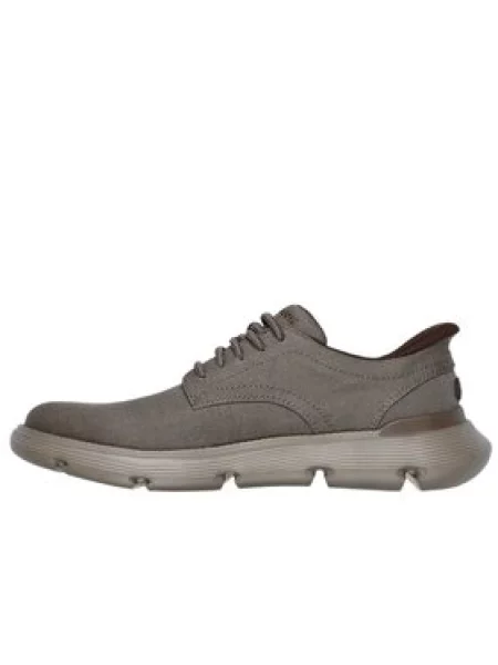 Polobotky Skechers hnědé