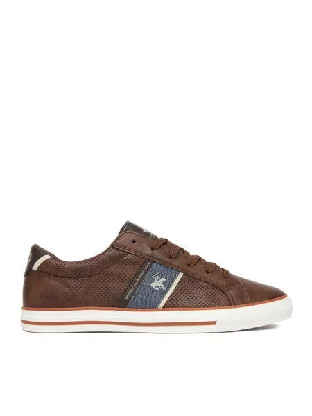 Beverly Hills Polo Club Sneakersy brązowy