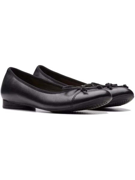 Félcipő Clarks fekete