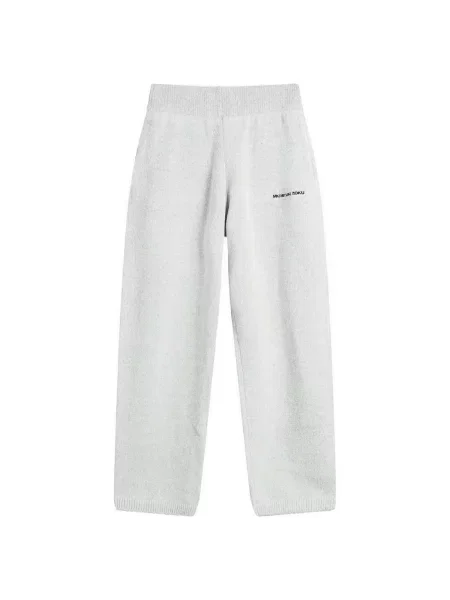 Dzianinowe joggery Mki szare