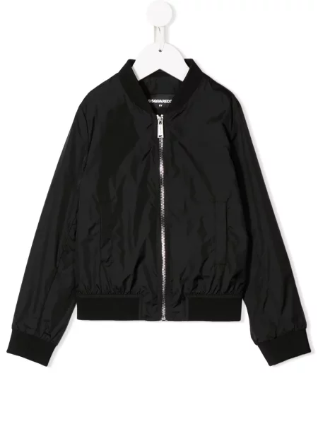Kurtka bomber dziecięcy Dsquared2 czarny