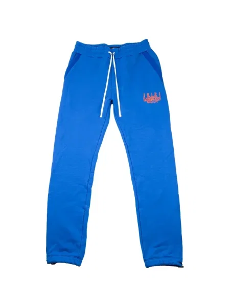 Běžecké stahovací šňůrka kalhoty Amiri modré