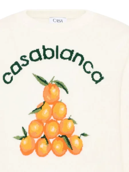 Sweter dziecięcy Casablanca pomarańczowy