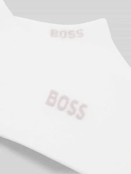 Krótkie skarpety Boss białe