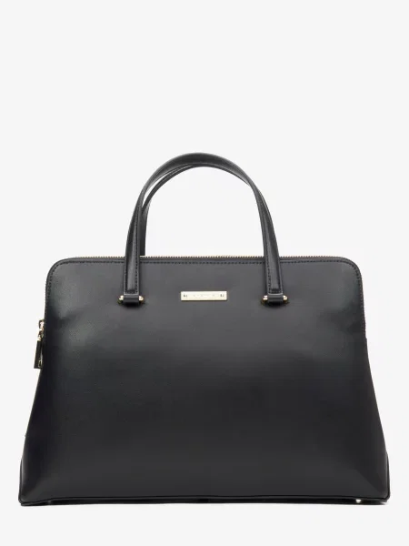 Кожаная сумка Cromia черная