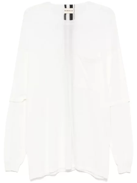 Пуловер Mordecai бяло