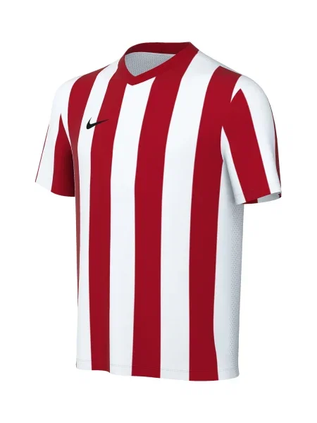 NIKE Tricou funcțional Division V roșu / negru alb