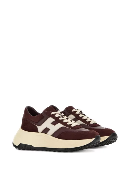 Sneakerși Hogan din piele roșu