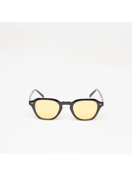 Слънчеви очила D.Franklin Ultra Light S Square Black / Yellow Black Yellow Universal черно