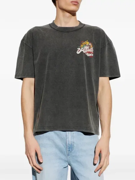 Tricou Allsaints cu imagine gri