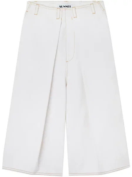 Pantaloni scurți Sunnei alb