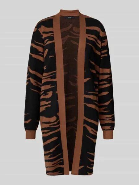 Kardigan o kroju regular fit z mieszanki model ‘NANCY’ Vero Moda