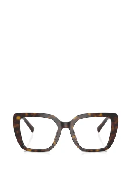 Ochelari de soare Dolce & Gabbana Eyewear cu imprimeu geometric maro