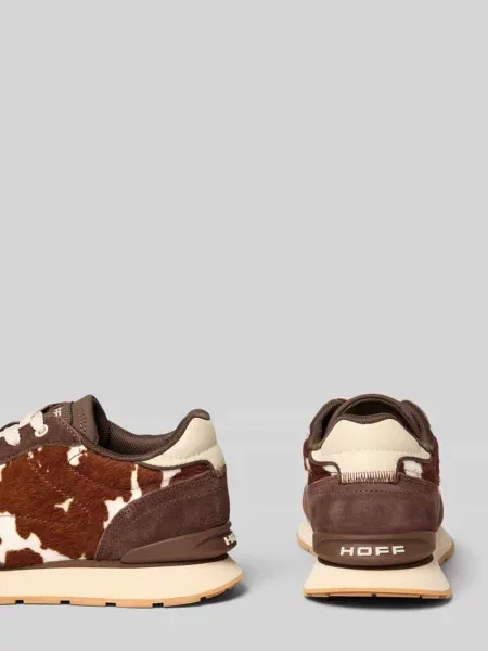 Sneakersy z mieszanki skóry z detalem ze zwierzęcym wzorem model City' Hoff
