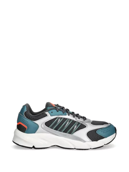 Τρέξιμο παντελόνι Adidas από διχτυωτό slip-on μαύρο