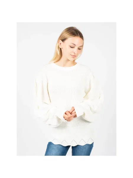 Sweter Silvian Heach biały