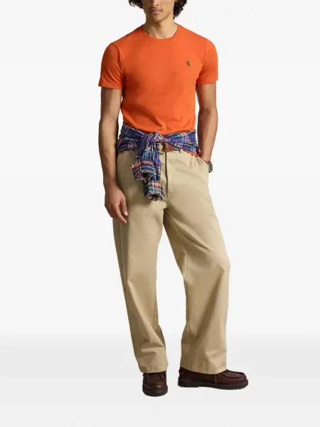 Polo Polo Ralph Lauren από ζέρσεϋ με αυτόγραφο μαύρο