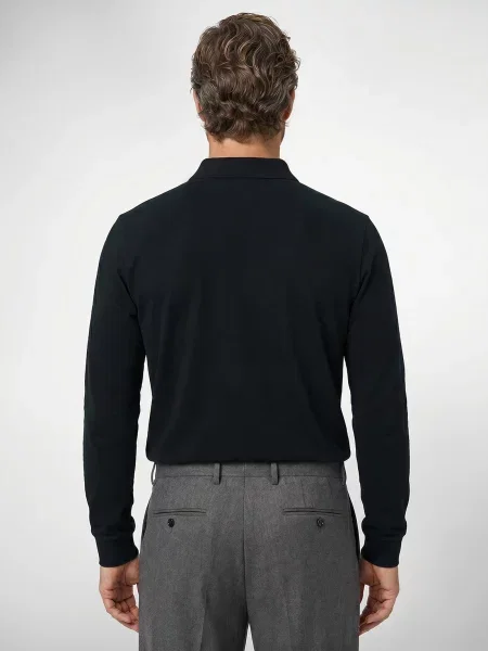 Polokošeľa Polo Ralph Lauren so sieťovinou čierna