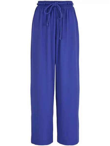 Pantaloni Emporio Armani albastru