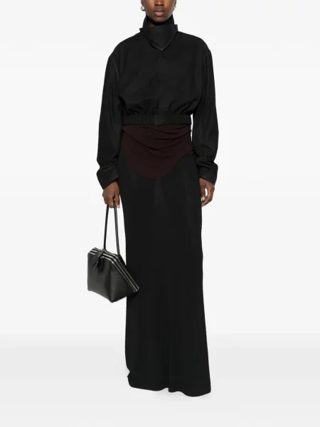 Decupat geacă Rick Owens negru