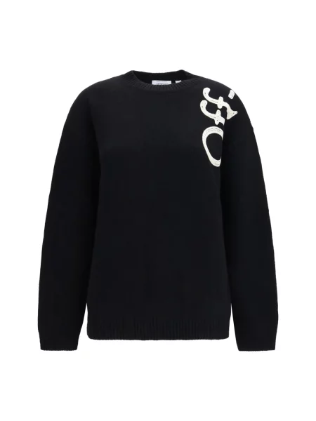 Sweter Off-white wełniany biały