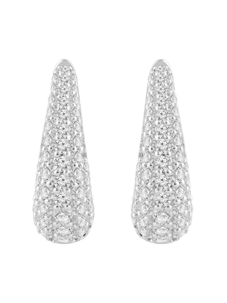 ETHISHER DIAMANTEN Náušnice strieborná
