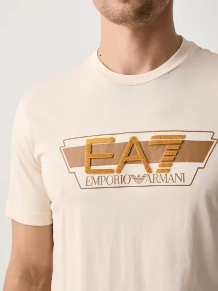 Emporio Armani férfi póló bézs