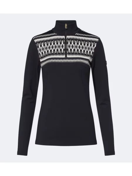 Top Bogner din jacard negru