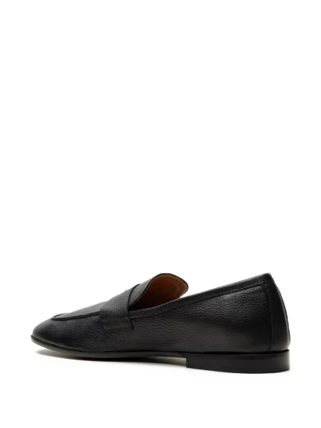 Pantofi loafer Chuckies din piele negru