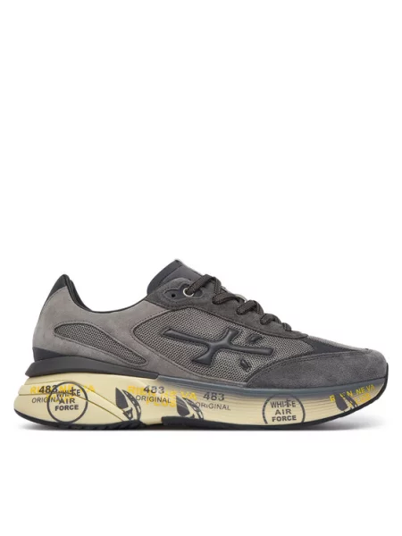 Sneakersy Premiata Moerun Var šedá