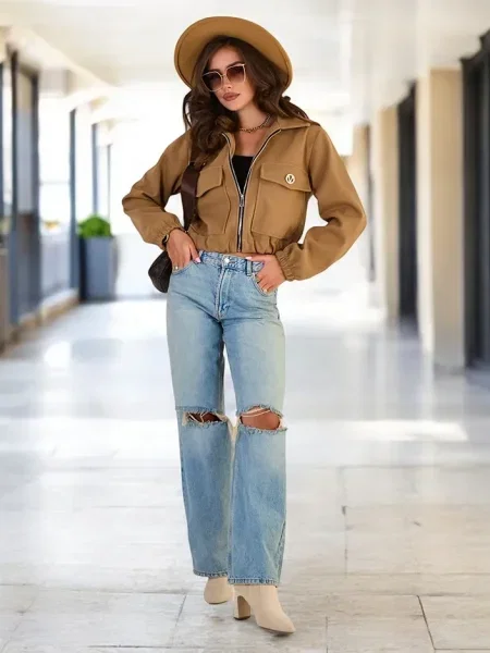 Geacă bomber Resti albastru