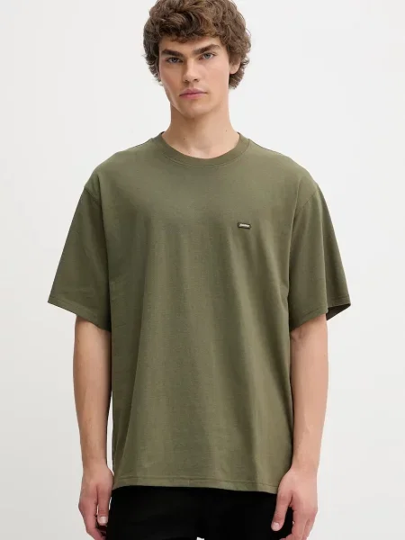 Тениска Dickies Clancy Heavyweight Tee Ss Military Gr с изчистен дизайн зелено