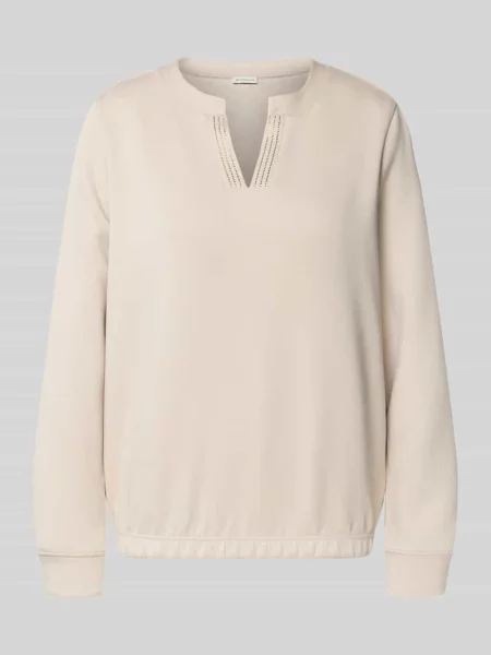 Bluza w kroju regular fit z dodatkiem Tom Tailor