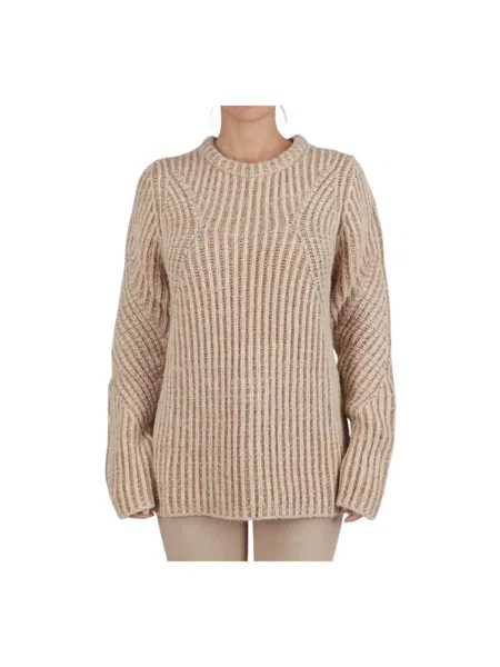 Sweter Kiton wełniany beżowy