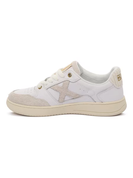 Pantofi Munich alb