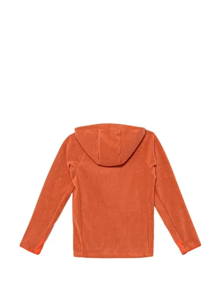 Bluza z kapturem dziecięca Columbia pomarańczowa