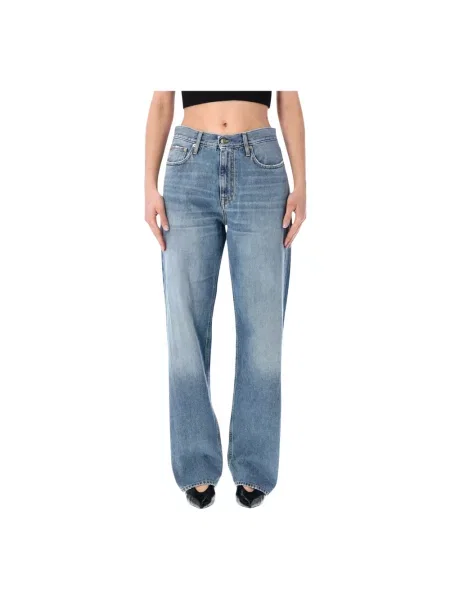 Jeansy Cycle z niską talią niebieskie