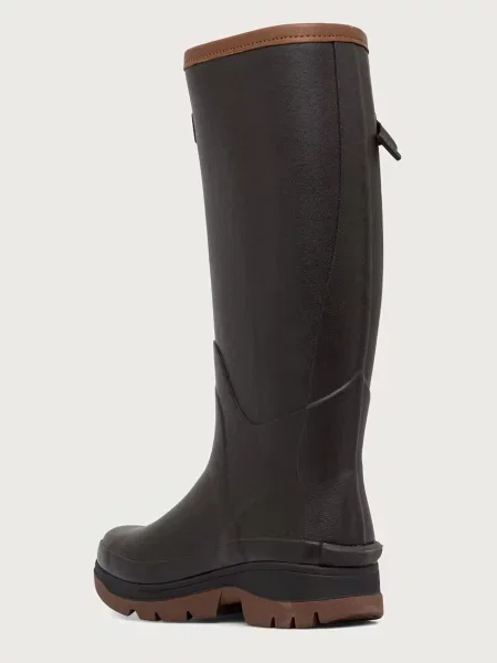 Barbour női gumicsizma barna