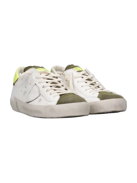 Sneakersy Philippe Model skórzane białe