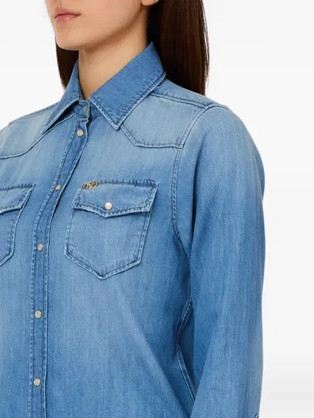 Koszula dżinsowa Liu Jo niebieska