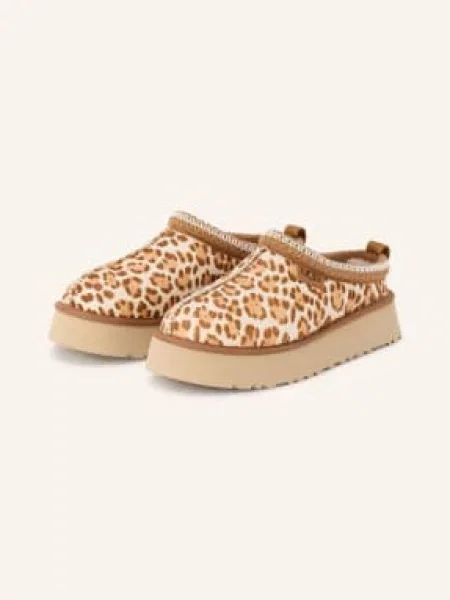 Ugg Klapki Z Płaską Podeszwą Tazz braun brązowe
