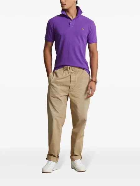 Ριγέ μπλούζα Polo Ralph Lauren με κέντημα πράσινο