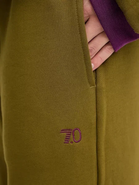 Спортивные штаны Ea7 Emporio Armani коричневые