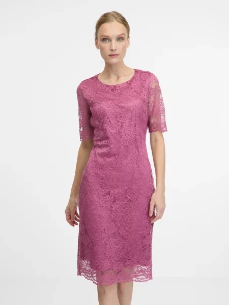 Rochie Orsay din dantelă gri