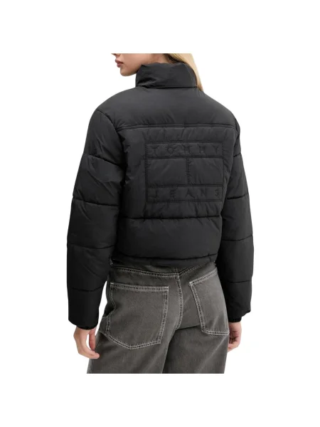 Decupat geacă de blugi Tommy Hilfiger negru