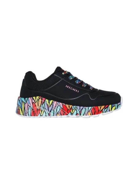 Félcipő Skechers fekete