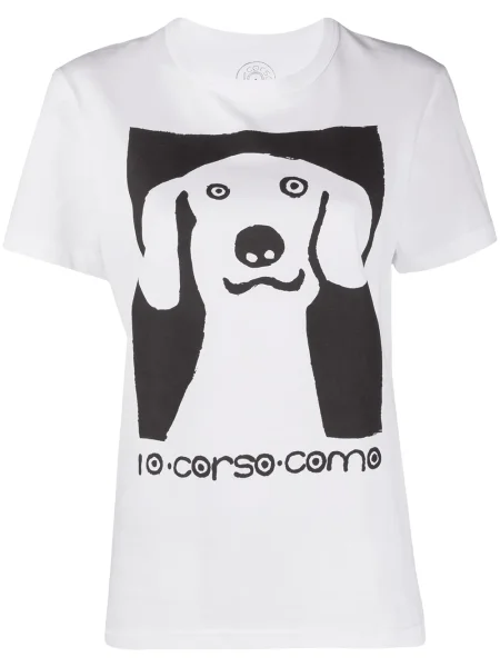 Tricou 10 Corso Como cu imagine alb