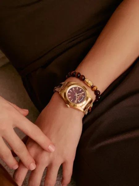 Ceas Thomas Sabo cu dungi de tigru maro